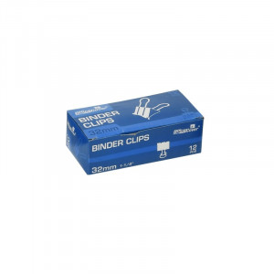 CLIPS METALIC, OFFICE COVER DIMENSIUNI 32MM, SET 12