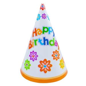 Coif party din carton, 20 cm4