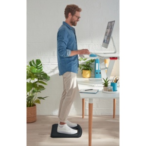 Covoraș ergonomic pentru picioare Leitz Cosy, anti-oboseală, negru3