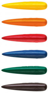 Culori cerate Faber Castell 6/set model degete - Img 4