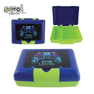 Cutie sandwich compartimentată, S-COOL Next Level, 900ml, 17.5x13x6 cm
