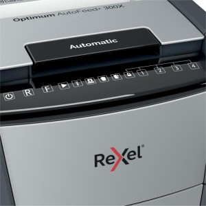 Distrugator Automat Optimum 300x P4 Cross-Cut 300 Coli Rexel - Img 5