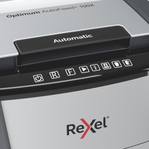 Distrugător automat Rexel Optimum 100x P4 Cross Cut, 100 coli 5