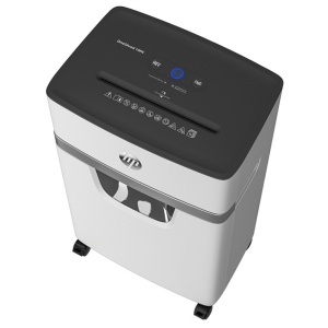 Distrugător de documente HP OneShred 10MC - 10 coli, micro cut (2 x 15mm), nivel securitate 53