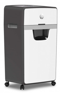 Distrugător de documente HP OneShred 24CC - 24 coli, cross cut (4 x 35mm), nivel securitate 4