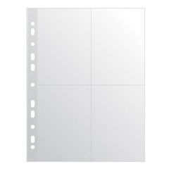 Filă protecție fotografii Donau, A4, 60 microni, 10 buc/set, pentru 8 fotografii