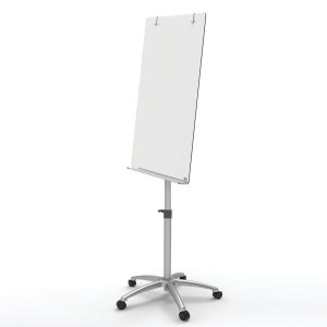 Flipchart magnetic din sticlă mobil Nobo Diamond - Img 2