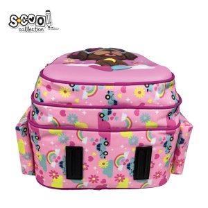 Ghiozdan 3D ergonomic HAPPY RAINBOW - S-COOL, 43x30x22 cm4