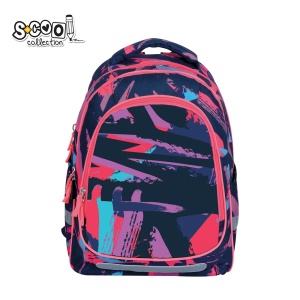 Ghiozdan anatomic light STRIPES - S-COOL, 41x28x17 cm