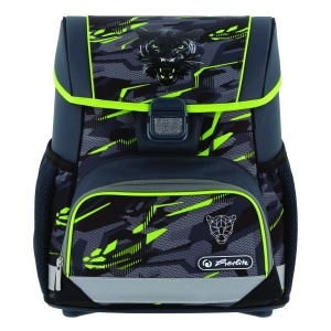 Ghiozdan neechipat Herlitz Loop Wild Panther, 37 x 31 x 22 cm