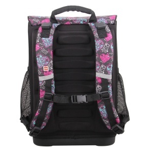 Ghiozdan neechipat Optimo + sac sport, Lego Core Line design Friends Girls Rock - Img 10