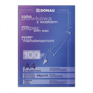 Indigo pentru scris de mana 100 file/set Donau