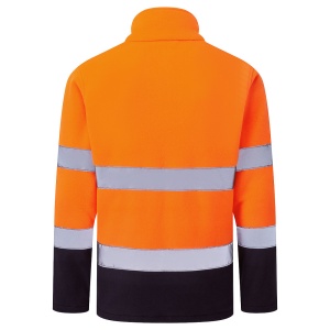 Jachetă fleece reflectorizantă Portwest ES250 ES1 ESSENTIAL Hi-Vis, 100% poliester, 250gr/mp4