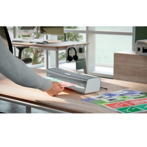 Laminator A3 LEITZ iLAM Office, kit folii laminare inclus, alb3