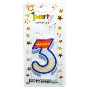 Lumânare aniversară pe blister4