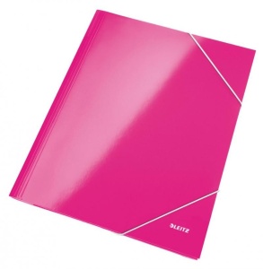 Mapa carton cu elastic Leitz WOW A4 250 coli