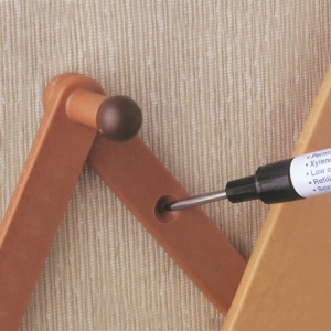 Marker pentru locuri greu accesibile Artline 710, corp metalic, vârf lung, 1,0mm, negru5
