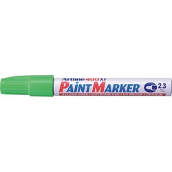 Marker cu vopsea Artline 400XF, corp metalic, vârf rotund 2.3mm 5