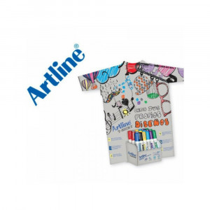 Marker pentru textile, corp plastic, vârf rotund 2.0mm, ARTLINE7