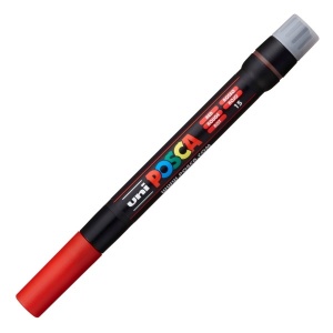 Marker UNI Posca Brush PCF-350, vârf pensulă, 1.0-10.0mm9