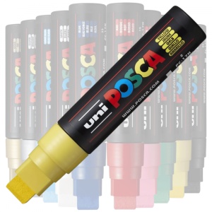Marker UNI Posca PC-17K, vârf teșit, 15.0mm12