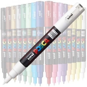 Marker UNI Posca PC-1M, vârf rotund, 0.7mm