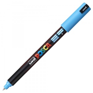 Marker UNI Posca PC-1MR, vârf fin metalic, 0.7mm6