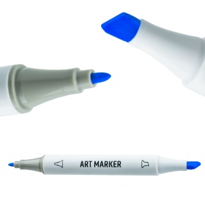 Markere cu 2 capete S-COOL, 6mm-3mm, 36 cul/set5