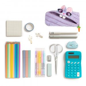 Penar cu fermoar ZIPIT Bunny Pouch - Purple - Img 3