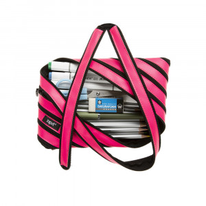 Penar cu fermoar, ZIPIT Neon Jumbo - roz - Img 4