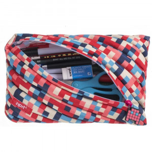 Penar cu fermoar, ZIPIT Pixel Jumbo - culori asortate - Img 3