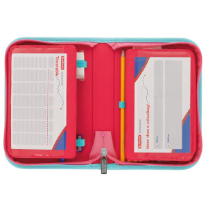 Penar echipat fete, 1 fermoar, Dimensiuni 20.3x3.5x14cm, Motiv Ballet Love Herlitz - Img 2