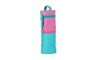 Penar + suport instrumente de scris Herlitz, 2 in 1, culoare turcoaz / roz