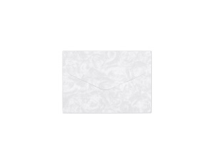 Plic B7 gumat (88x125mm), alb Roses, 120g/mp