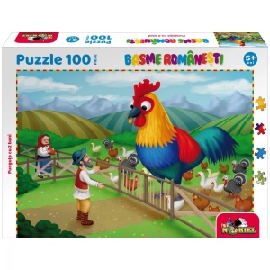 Puzzle 100 piese - Punguta cu doi bani Noriel - Img 1