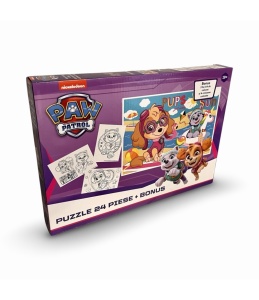 Puzzle 24 piese + Bonus Paw Patrol