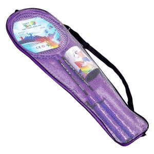 Rachete badminton + fluturași, 2 buc/set - CWT3