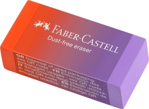 Radieră dust free PVC free Faber-castell Flow2