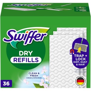 Rezerve lavete uscate pentru pardoseală Swiffer Sweeper, 36 buc