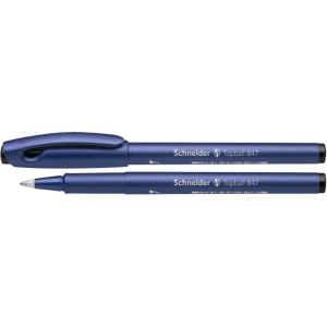 Roller Schneider Topball 847, vârf cu bilă 0.5mm - scriere albastră
