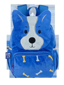 Rucsac grădiniță Oxford Animal Besties, 1 compartiment, 23 x 31 x 12 cm, compatibil format A4, buzunar frontal cu fermoar,  diverse motive (leu, câine, pisică)3