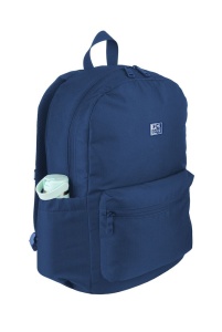 Rucsac Oxford B-You ,1 compartiment, 29 x 42 x 17 cm, capacitate 18 l, compartiment laptop, buzunar ascuns cu fermoar dublu pentru dreptaci / stangaci, buzunare / separatoare interioare, buzunare laterale, breloc chei, poliester reciclat, culoare albastru