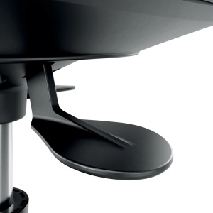 Scaun ergonomic Leitz Ergo, poziție șezut/ în picioare, înălțime reglabilă (47-60 cm), cu roți, gri2