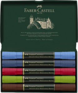 Set 5 markere solubile sketching Faber-castell A.durer3
