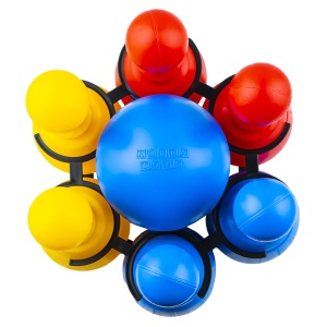 Set Bowling, 6 piese + minge și suport10