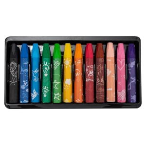 Set creioane ulei pastel Deli Color emotion, 12 culori4