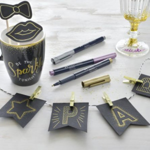 Set markere Faber-Castell Metallics, 6 buc/set  4