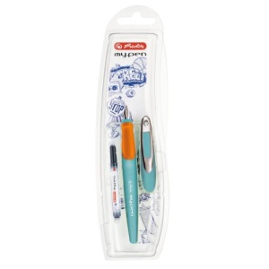 Stilou Herlitz My.pen, peniță M, blister5
