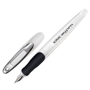 Stilou Herlitz My.pen, pentru stângaci, peniță L, blister12