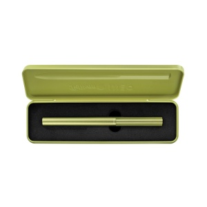 Stilou Pelikan Ineo Elements Green Oasis, peniță M, în cutie metalică pentru cadou4